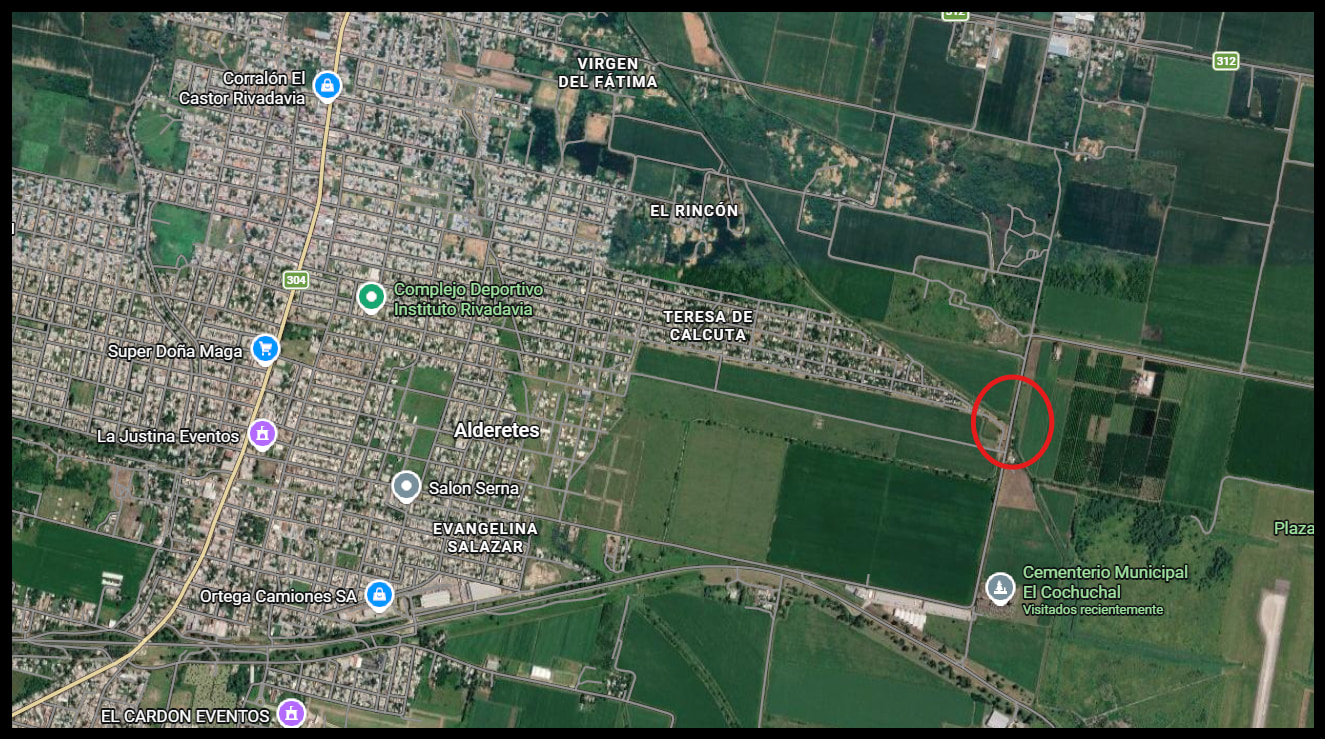 Pidieron un Uber, amenazaron al chofer y lo abandonaron atado en un camino vecinal